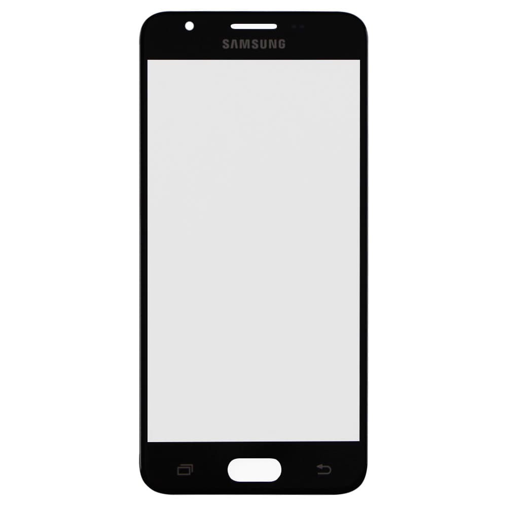 Стекло корпуса для Samsung G570F/DS Galaxy J5 Prime 2016 + OCA, цвет черный фото 1