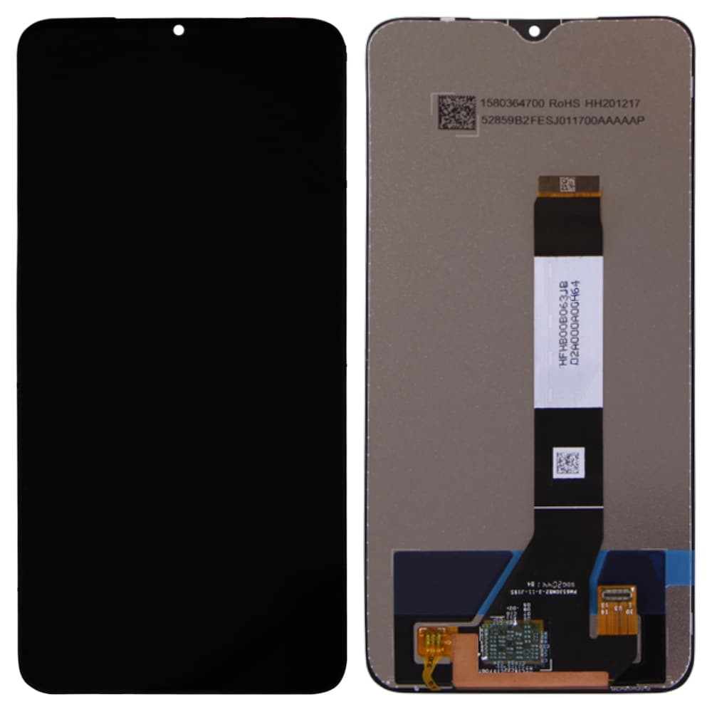 Дисплей для Xiaomi Redmi 9T, Poco M3 с тачскрином в сборе, цвет черный, оригинал, уценка фото 1