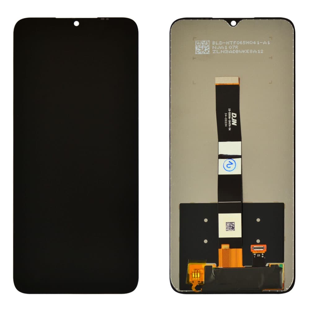Дисплей для Xiaomi Redmi 9A, Redmi 9C, Redmi 10A, Poco C3 з тачскрином у зборі, колір чорний фото 1