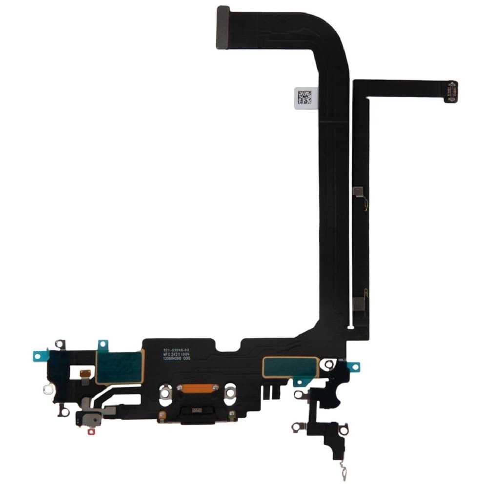 Шлейф с роз'ємом зарядки для iPhone 13 Pro Max, колір чорний фото 1