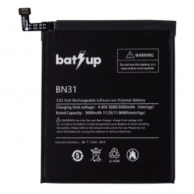 Аккумулятор для Xiaomi Mi A1, Mi 5X, Redmi Note 5A, 5A Prime, Redmi S2 (BN31), batup