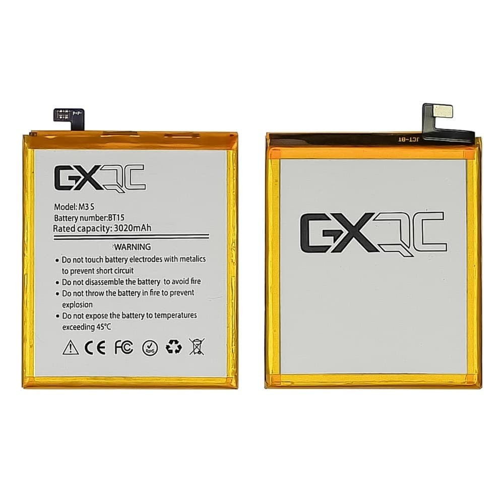 Аккумулятор для Meizu M3S (BT15), GX фото 1