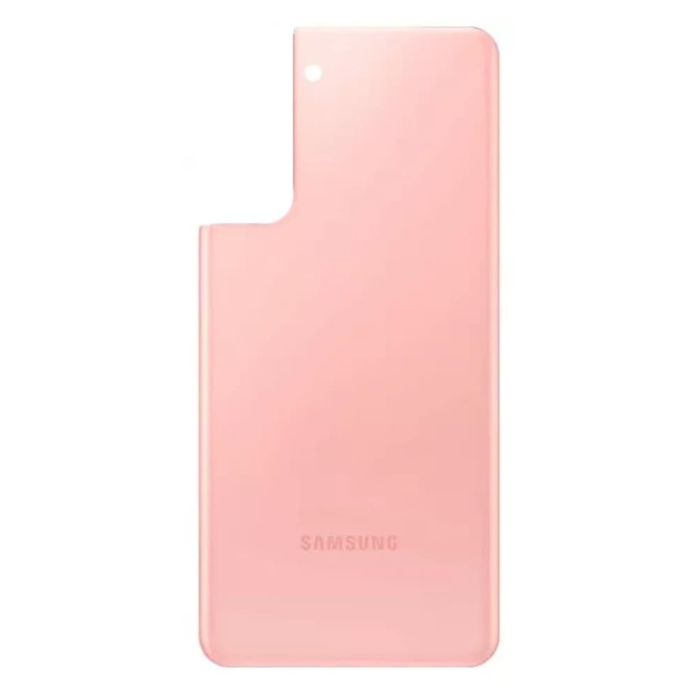 Задня кришка для Samsung G991 Galaxy S21 2021, колір рожевий фото 1