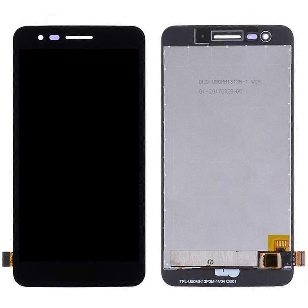 Дисплей для LG K7 2017 X230 Dual Sim, з тачскріном, чорний фото 1