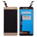 LCD Lenovo K6 (K33a48) + Touchscreen (gold) миниатюра 1 Дисплей для Lenovo K6 (K33a48) з тачскрином у зборі, колір золотий миниатюра 1