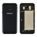 Задняя крышка для Samsung J330F Galaxy J3 (2017), цвет черный, оригинал миниатюра 1