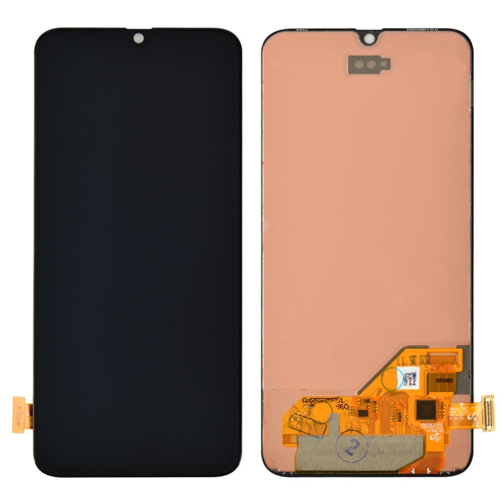 Дисплей для Samsung A405F/DS Galaxy A40 (2019) з тачскрином у зборі, колір чорний, Original Change Glass фото 1