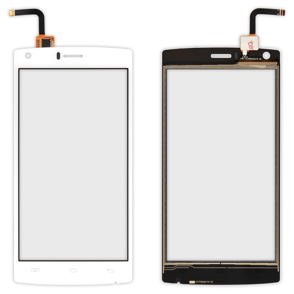 Тачскрин Doogee X5 Max, X5 Max Pro, цвет белый фото 1