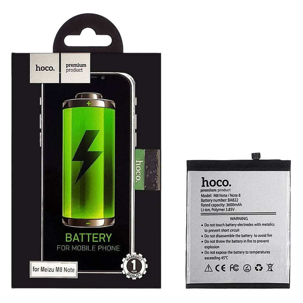 Акумулятор BA822 для Meizu M8 Note, Note 8, HOCO фото 1