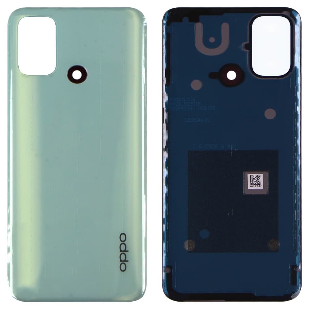 Задняя крышка для Oppo A53/ A53S 4G, цвет мятный фото 1