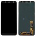 Дисплей для Samsung J810F Galaxy J8 2018 с тачскрином в сборе, цвет черный, сервисный оригинал миниатюра 1