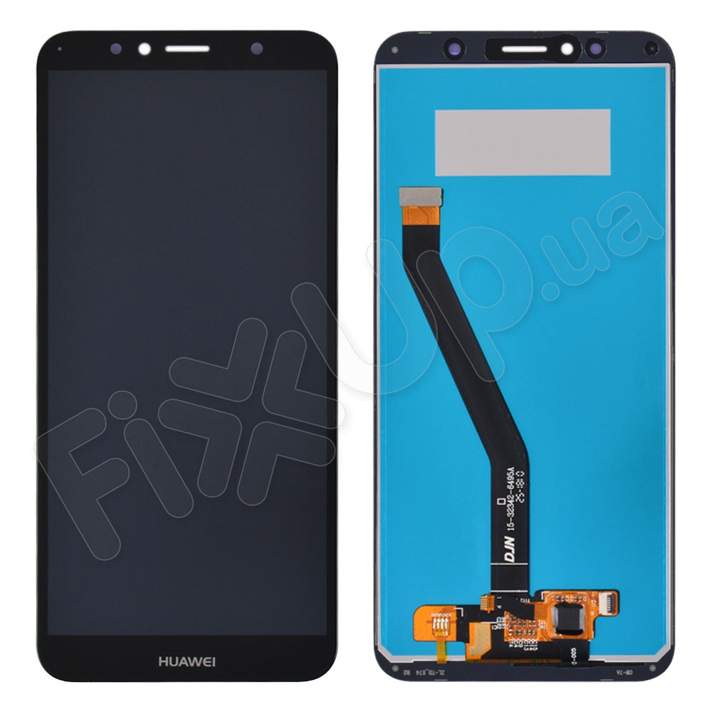 Дисплей для Huawei Honor 7A Pro, 7C, Y6 2018, Y6 Prime 2018 (AUM-L29, AUM-L41, ATU-L21, ATU-L31) з тачскрином у зборі, колір чорний, уцінка фото 2