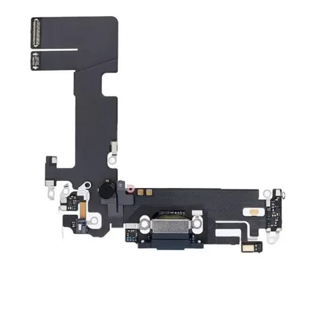 Шлейф с разъемом зарядки для iPhone 13, цвет черный фото 1