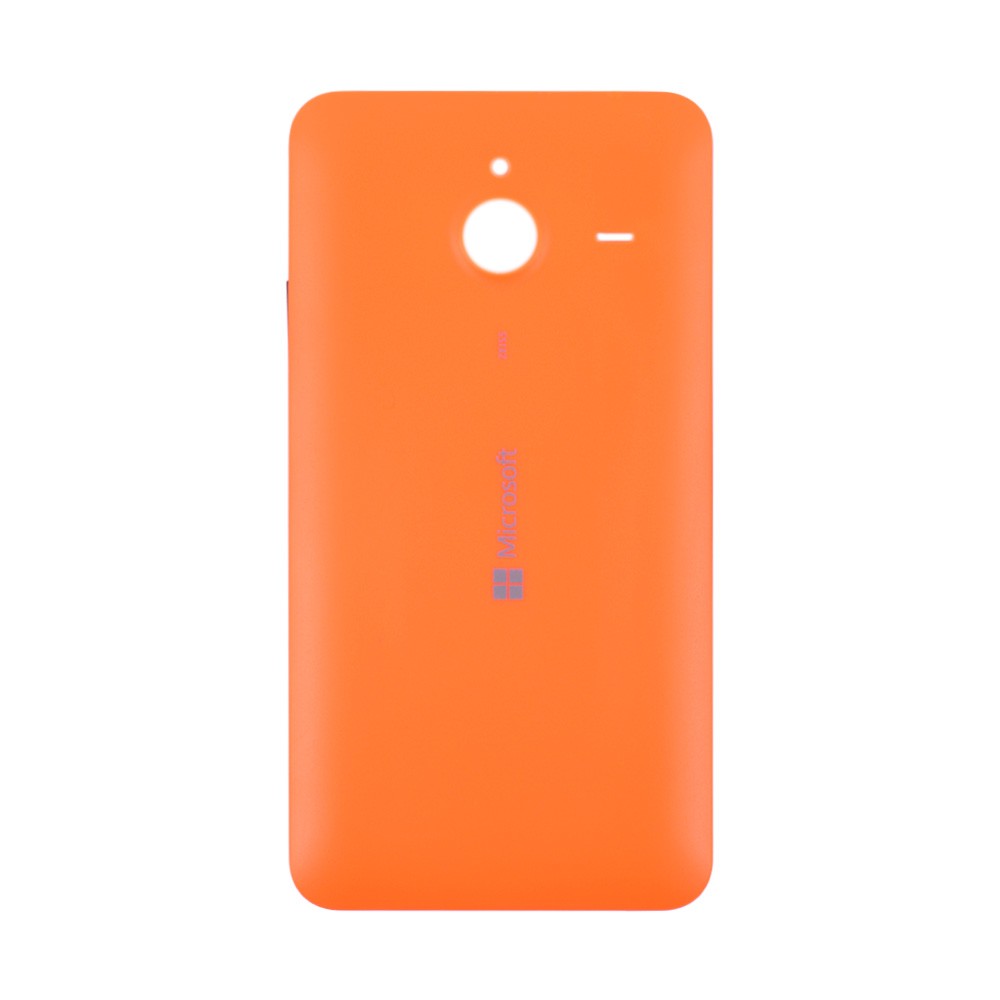 Задня кришка для Microsoft 640 XL Lumia Dual Sim (RM-1062/RM-1065), колір помаранчевий фото 1