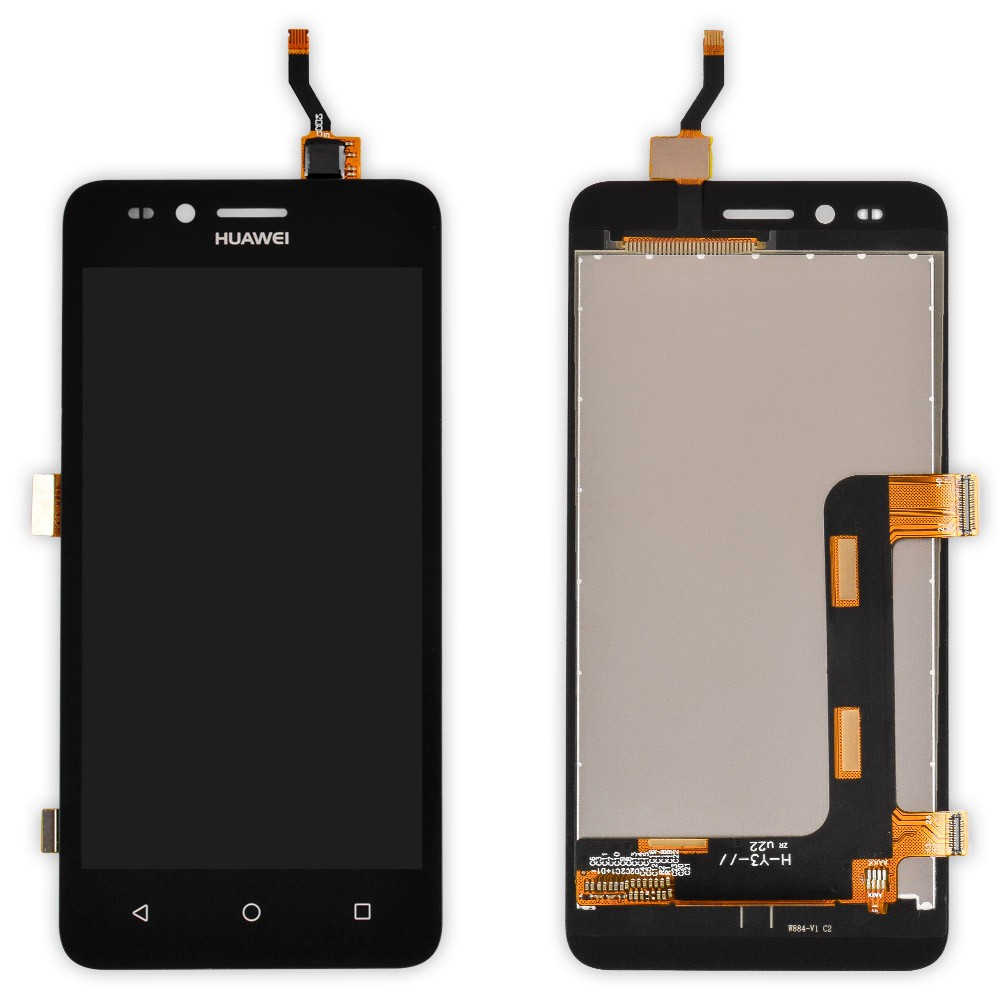 Дисплей Huawei Y3 II (LUA-U03, U22, U23, L03, L13, L23) 3G з тачскрином у зборі, колір чорний, уцінка фото 1