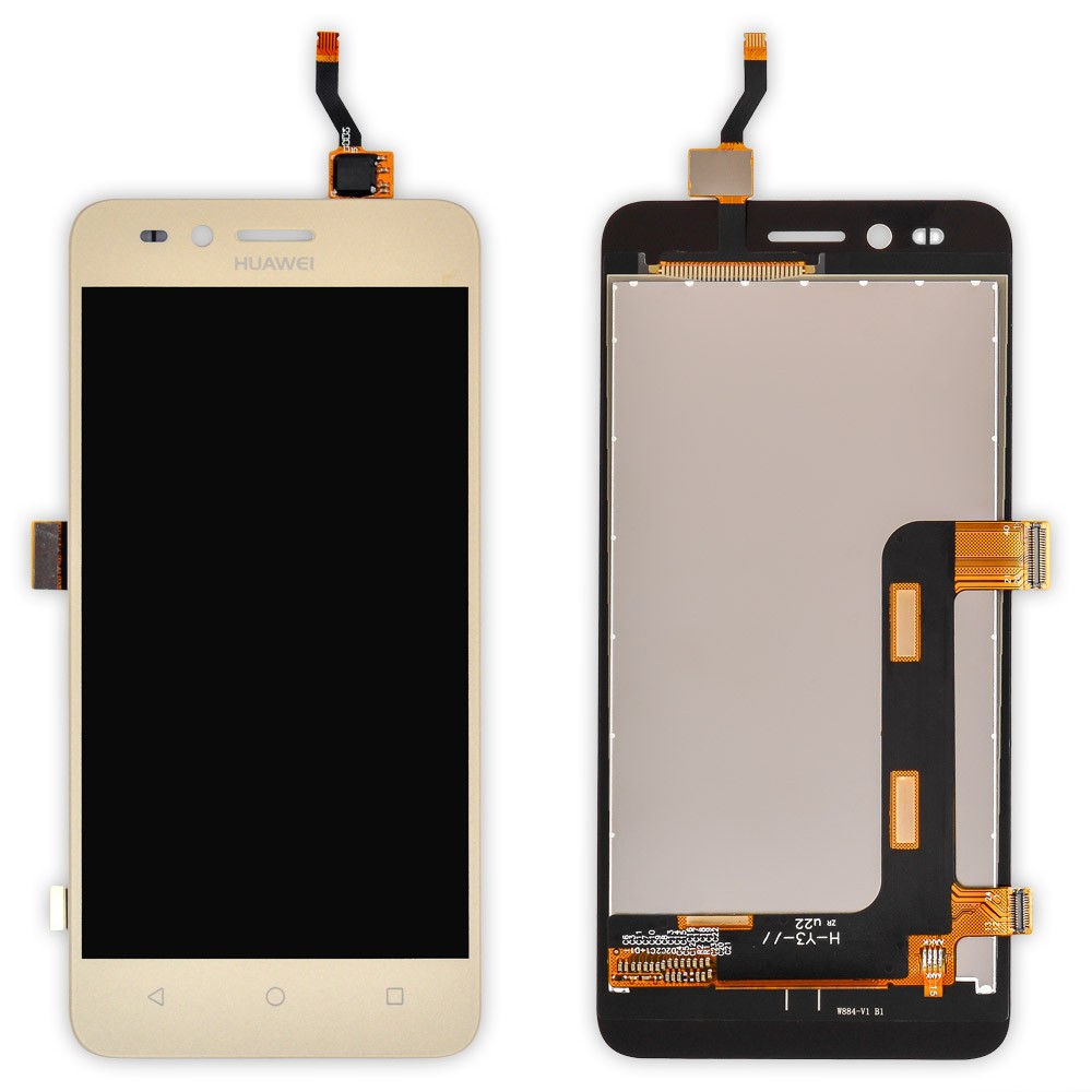 Дисплей Huawei Y3 II з тачскрином, колір золотий, 3G, уцінка фото 1