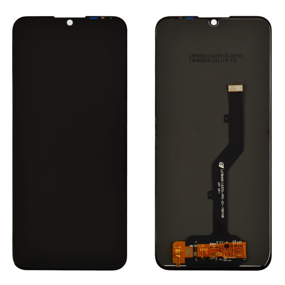 Дисплей для ZTE Blade A7 2019 с тачскрином в сборе, цвет черный фото 1