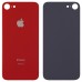Задняя крышка для iPhone 8, цвет красный, с большим отверстием под камеру миниатюра 1
