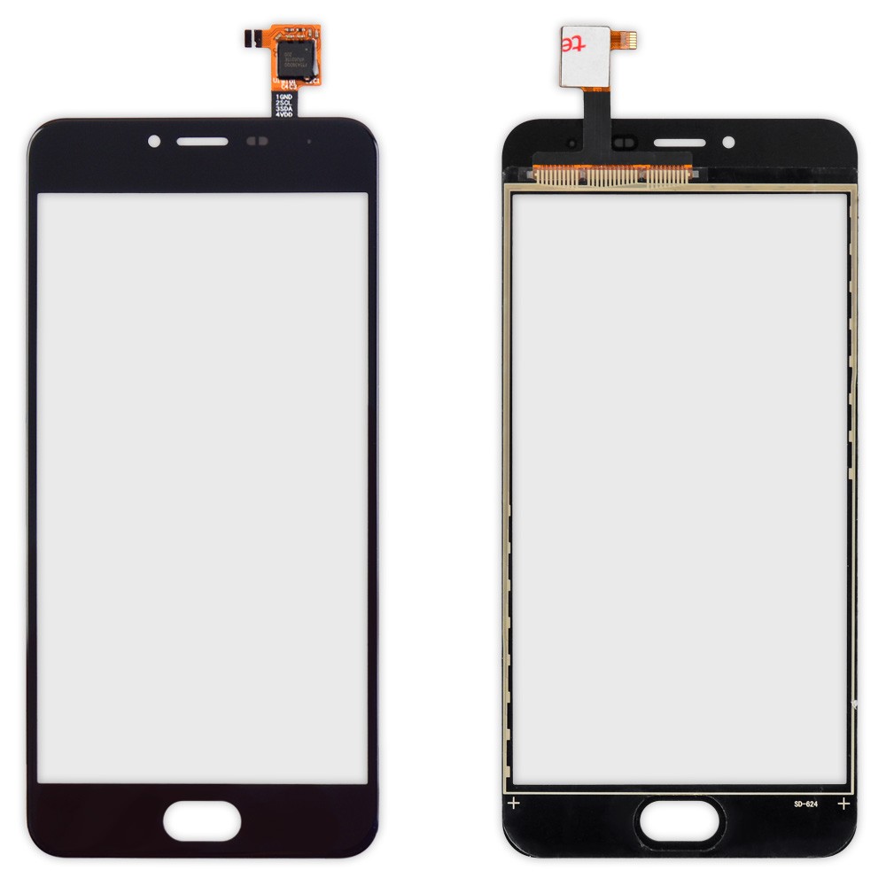 Тачскрин Meizu M3/M3 mini, цвет черный фото 1