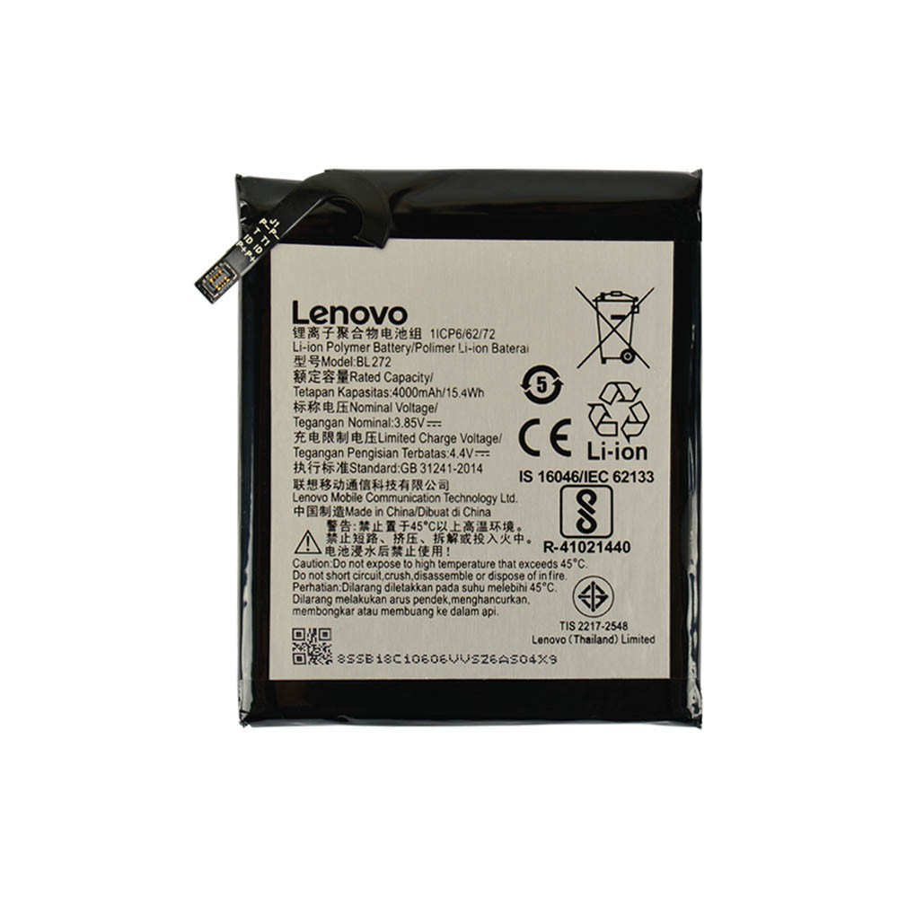 Аккумулятор BL272 для Lenovo K6 Power (K33a42), 4000 mAh фото 1