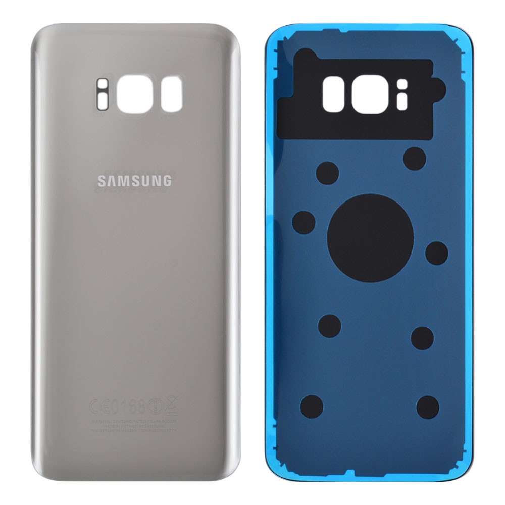 Задняя крышка для Samsung G955F Galaxy S8 Plus (2017), цвет серебро фото 1