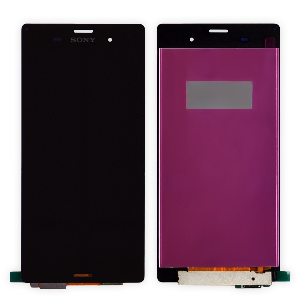 Дисплей Sony Xperia Z3 D6603, D6643, D6653, D6633 з тачскрином у зборі, колір чорний, оригінал фото 1