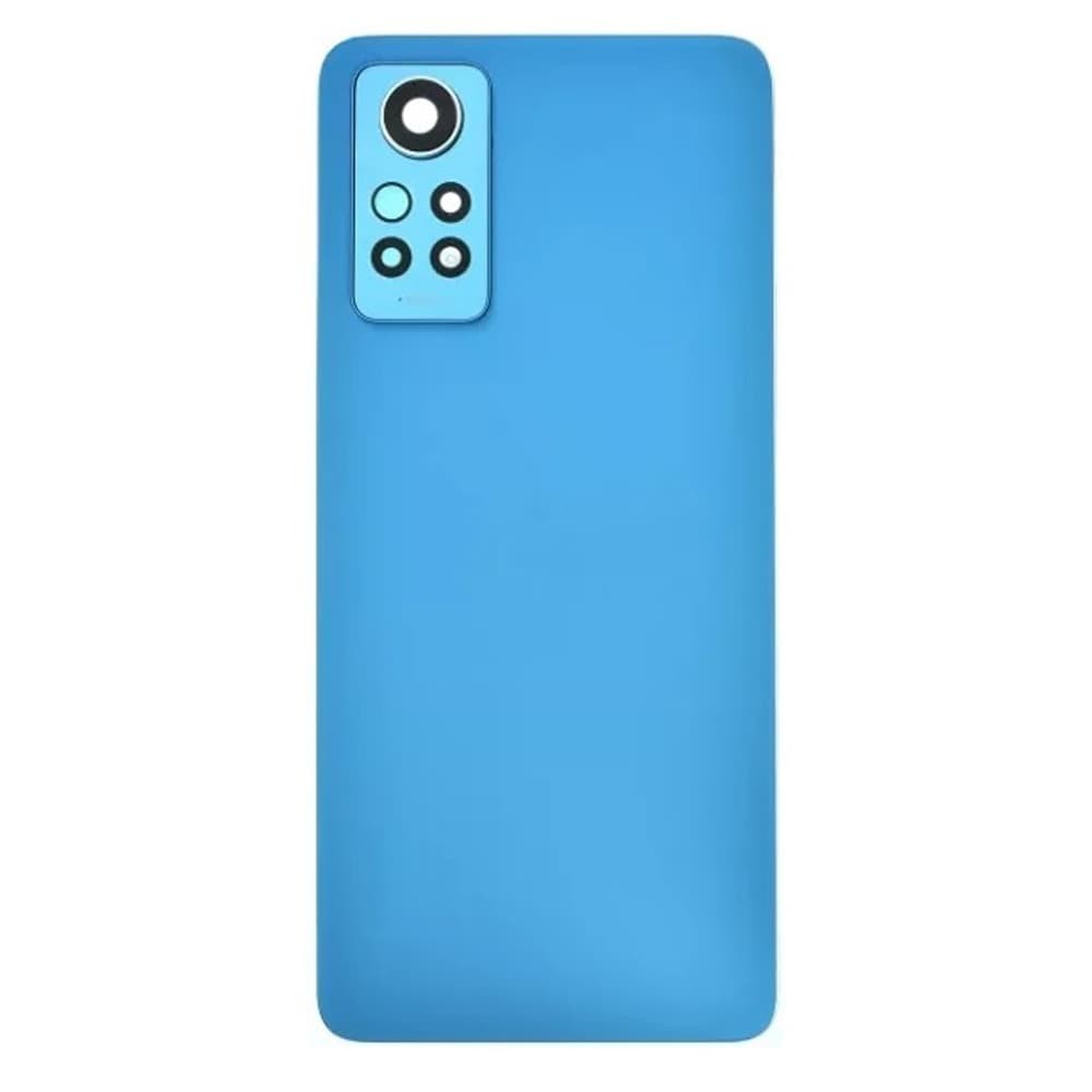Задняя крышка для Xiaomi Redmi Note 12 Pro 4G, со стеклом камеры, цвет синий фото 1