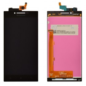 Дисплей Lenovo P70 с тачскрином в сборе,  цвет черный, без рамки, оригинал
