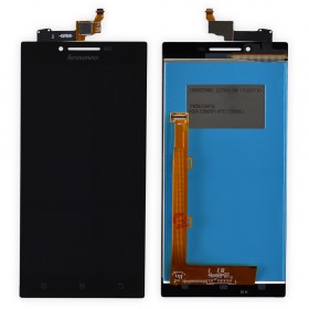 Дисплей Lenovo P70 с тачскрином в сборе, китай,  цвет черный, без рамки