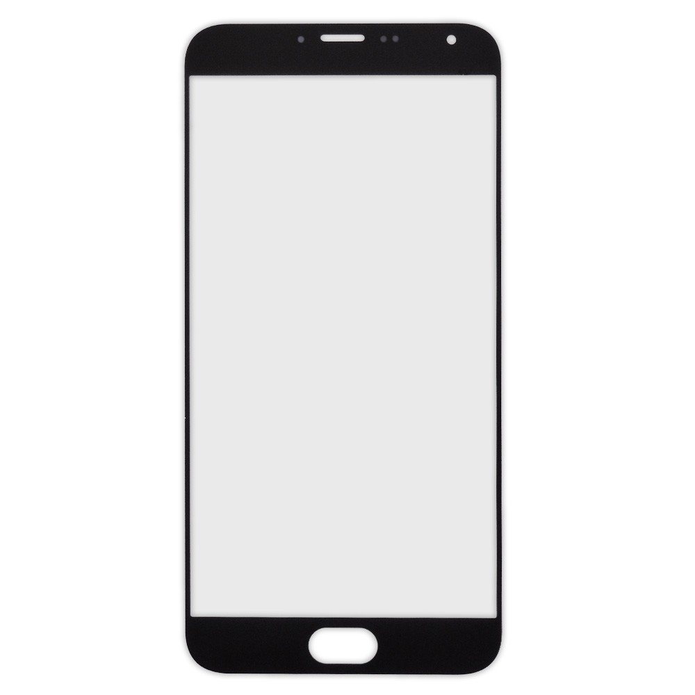 Скло Meizu MX5, колір чорний фото 1