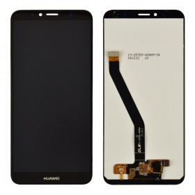 Дисплей для Huawei Honor 7A Pro, 7C, Y6 2018, Y6 Prime 2018 (AUM-L29/AUM-L41/ATU-L21/ATU-L31) с тачскрином в сборе, без батареи, оригинал китай,  цвет черный, без рамки