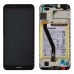 Дисплей для Huawei Honor 7A Pro, Honor 7C, Y6 2018, Y6 Prime 2018 (AUM-L29/AUM-L41/ATU-L21/ATU-L31) с тачскрином, рамкой и батареей в сборе, цвет черный, сервисный оригинал миниатюра 1