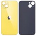Back Cover iPhone 14 Plus (yellow) big hole миниатюра 1 Задня кришка для iPhone 14 Plus, колір жовтий, з великим отвором під камеру миниатюра 1