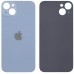 Задня кришка для iPhone 14 Plus, колір синій, з великим отвором під камеру миниатюра 1