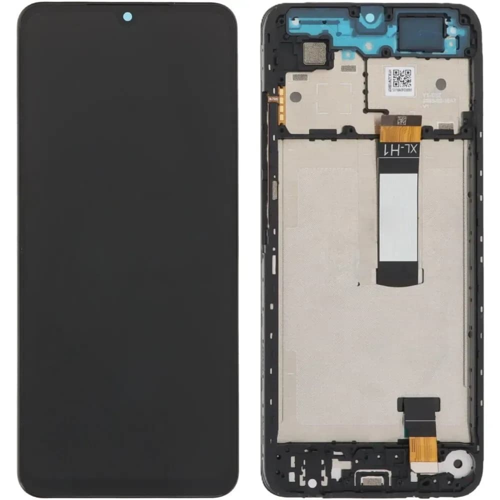Дисплей для Xiaomi Redmi A5/ Poco C71, з тачскріном і рамкою, чорний фото 1