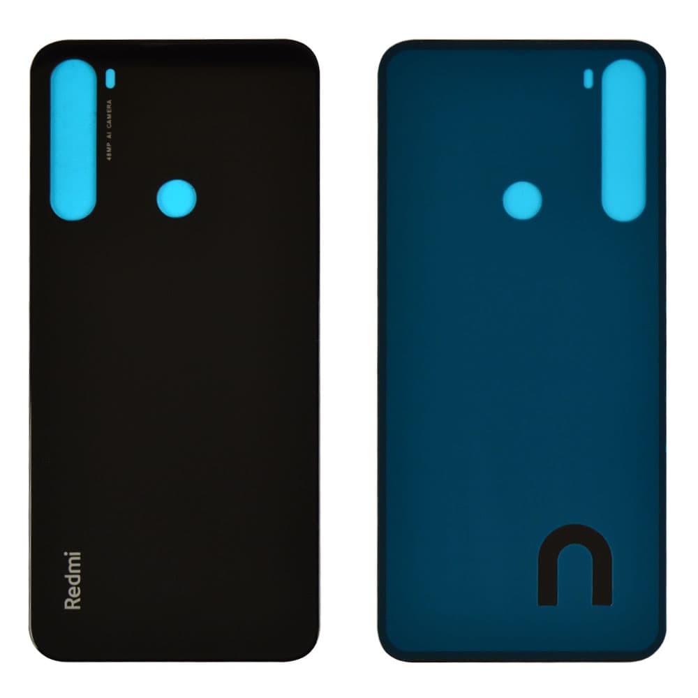 Задня кришка для Xiaomi Redmi Note 8, колір чорний, уцінка фото 1