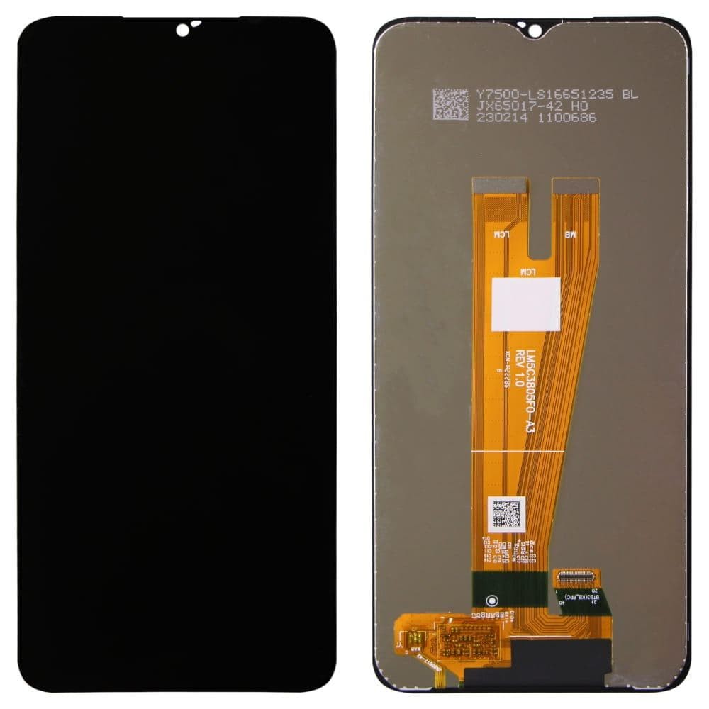 Дисплей для Samsung A045F Galaxy A04 2022 (GH81-22731A), з тачскріном, чорний, сервісний оригінал фото 1