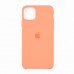 Silicon Case iPhone 11 Pro Max (6.5) original (light orange) миниатюра 1 Силіконовий чохол для iPhone 11 Pro Max, колір light orange миниатюра 1