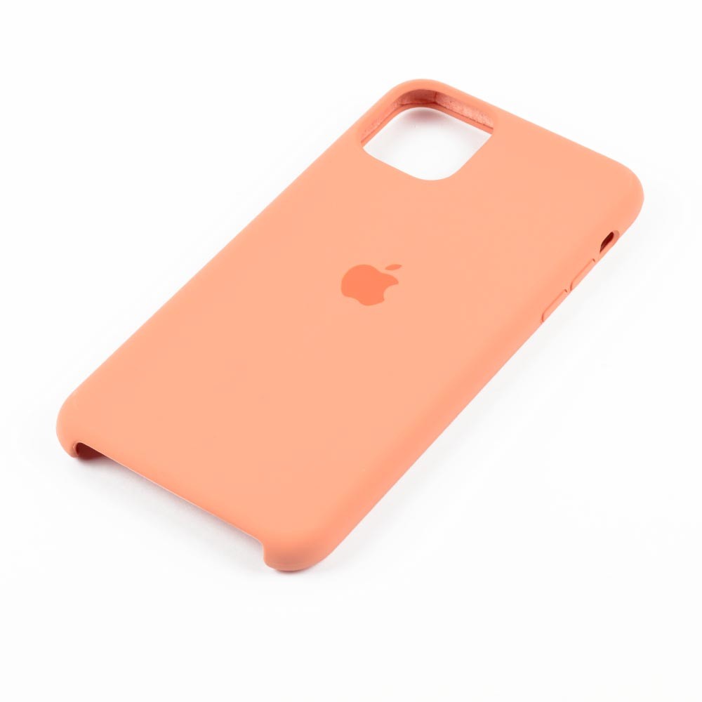 Silicon Case iPhone 11 Pro Max (6.5) original (light orange) фото 2 Силіконовий чохол для iPhone 11 Pro Max, колір light orange фото 2