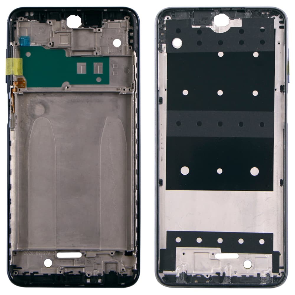 Рамка для дисплея Xiaomi Redmi Note 9S, 9 Pro, Pro Max, колір сірий фото 1