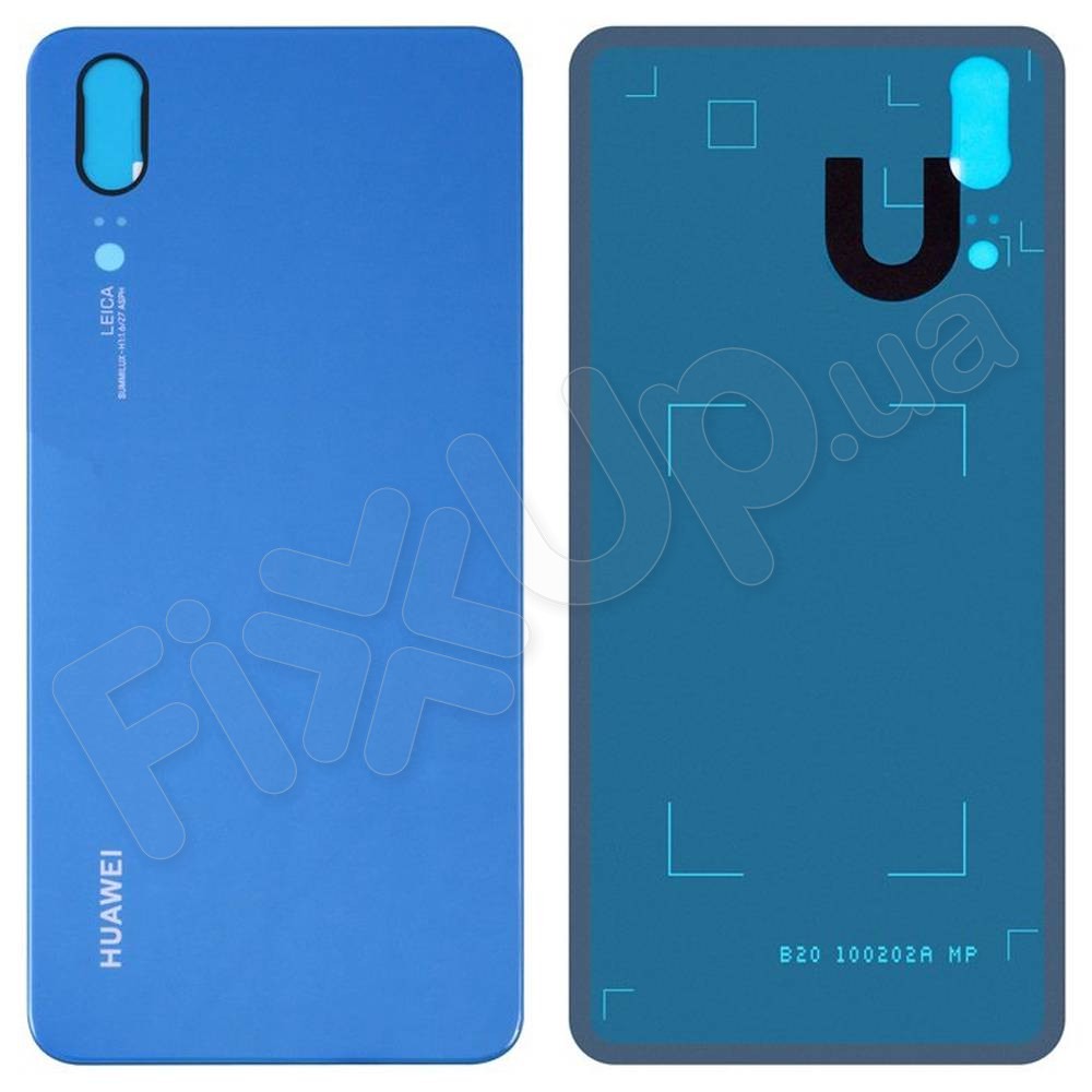 Задня кришка Huawei P20 (EML-L29/EML-L09) 2018, колір синій, Midnight Blue фото 1