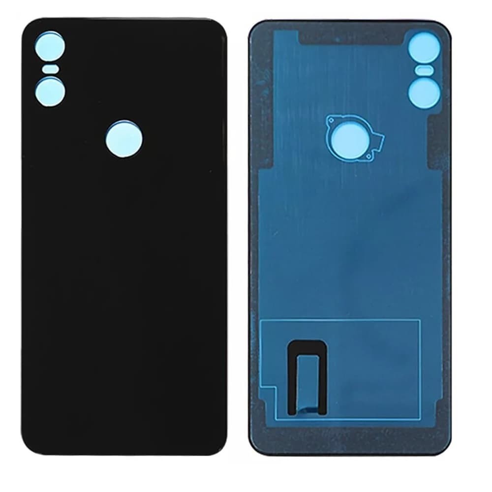 Задняя крышка для Motorola Moto One XT1941-4/ Moto P30 Play XT1941-2, цвет черный фото 1