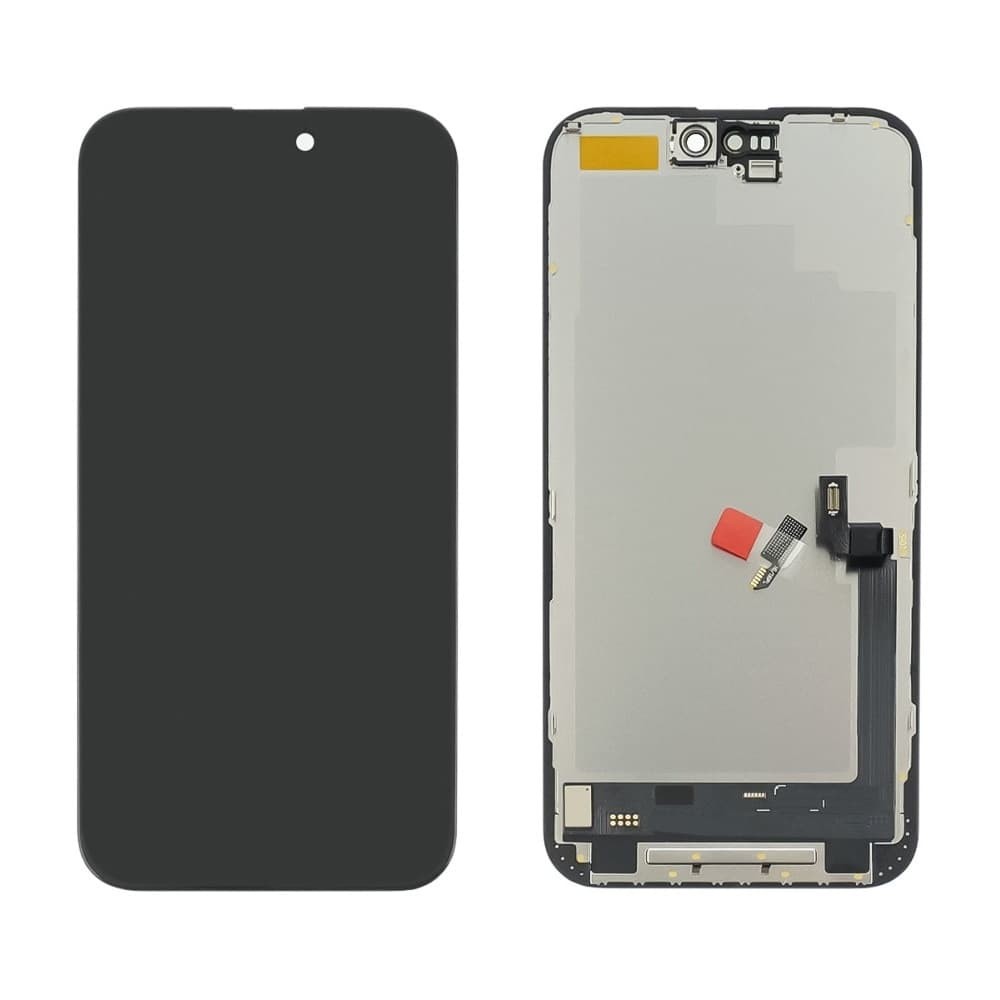 Дисплей для iPhone 16 Plus, с тачскрином в сборе, цвет черный, DD-OLED фото 1