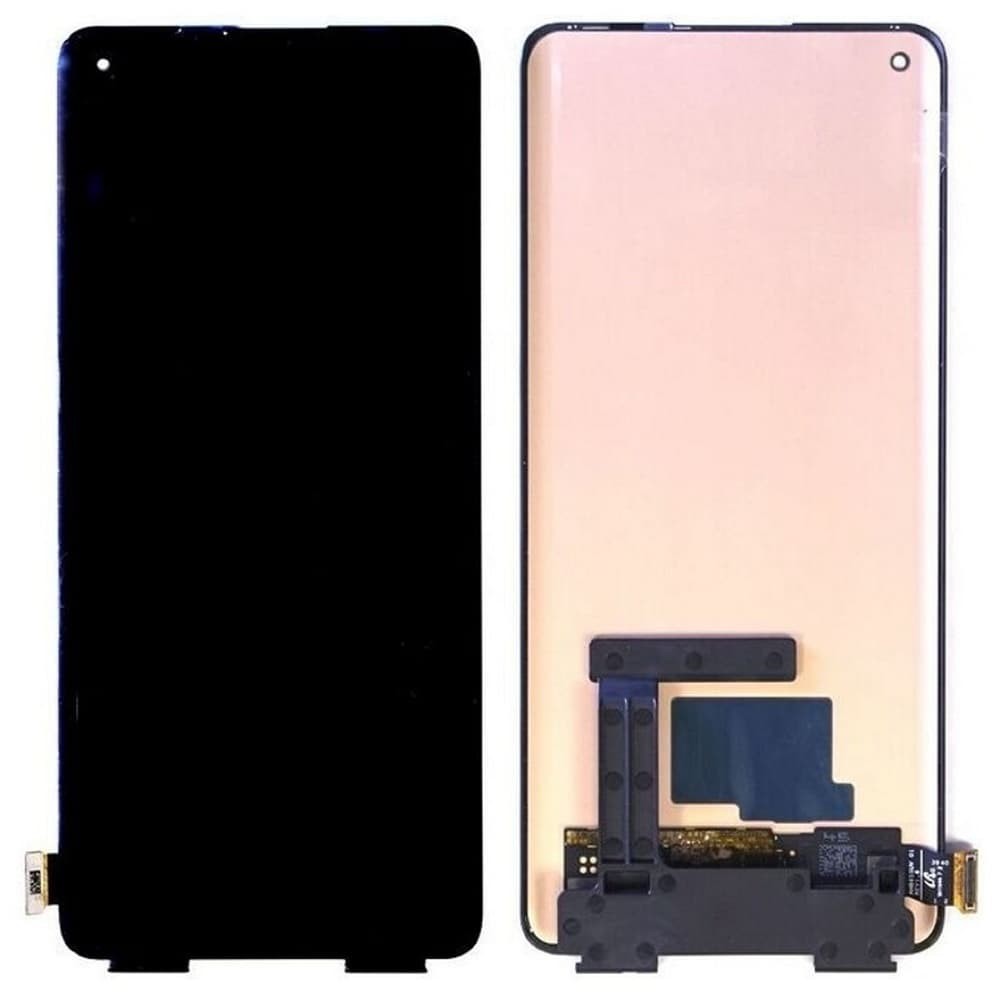 Дисплей для OnePlus 8 Pro/ Oppo Reno 4 Pro 5G з тачскріном, чорний фото 1