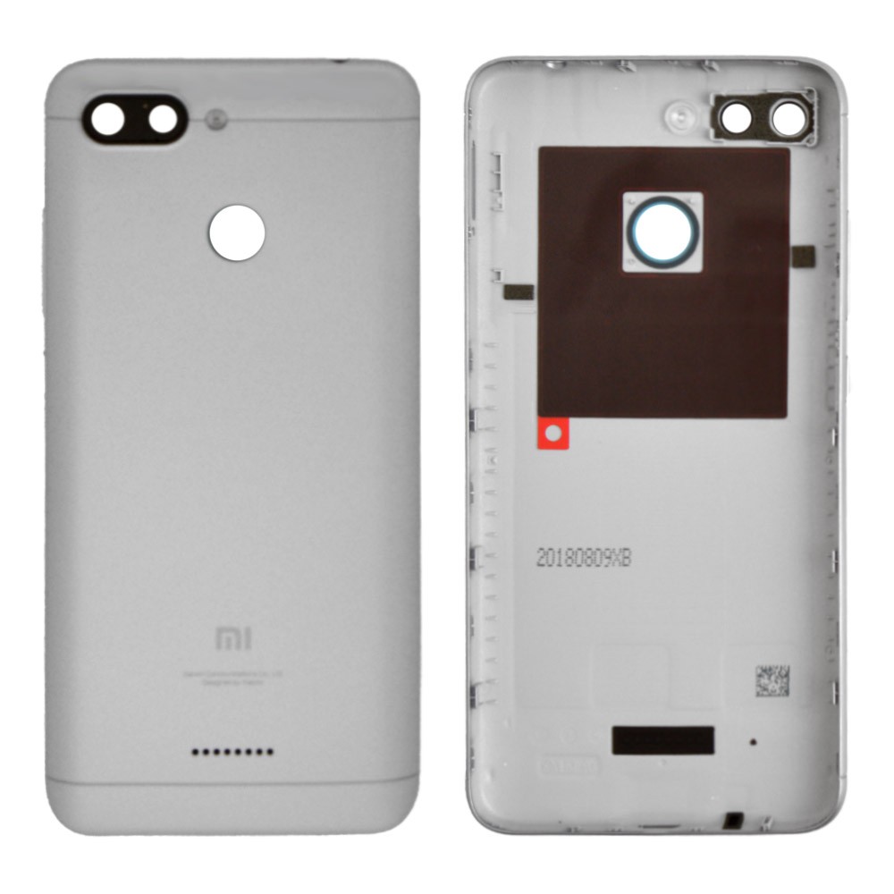 Back Cover Xiaomi Redmi 6 (grey) фото 1 Задняя крышка для Xiaomi Redmi 6, цвет серый фото 1