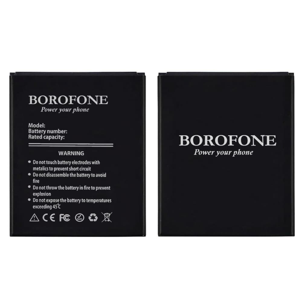 Акумулятор для Lenovo A6020a40, A6020a46, Vibe K5, Vibe K5 Plus, Lemon K3 (BL259), емкость 2750 mAh, Borofone фото 1