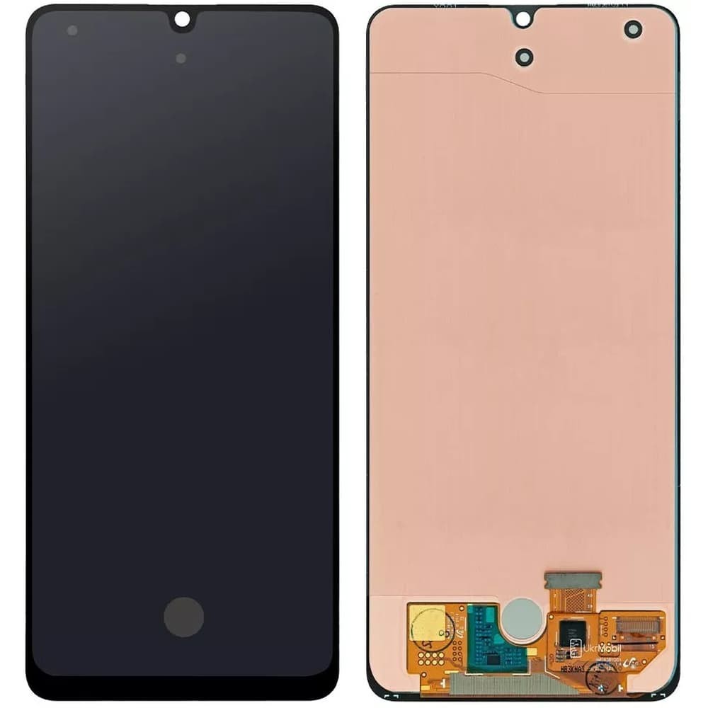 Дисплей для Samsung A325F /DS Galaxy A32 2021 с тачскрином, черный, OLED фото 1