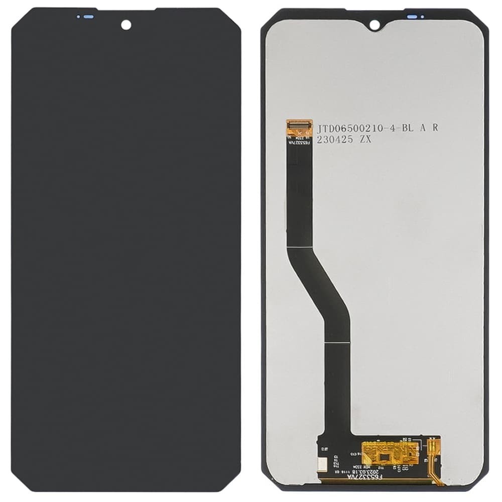 Дисплей для Oukitel WP28E, з тачскріном, чорний фото 1