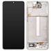 LCD Samsung A336F Galaxy A33 5G 2022 (GH82-28143B) + Touchscreen with Frame (white) Service Original миниатюра 1 Дисплей для Samsung A336F/DS Galaxy A33 2022 (GH82-28143B), з тачскріном і рамкою в зборі, колір білий, сервісний оригінал миниатюра 1
