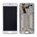 Дисплей для Meizu M3s з тачскріном і рамкою (YT50F), білий, оригінал миниатюра 1